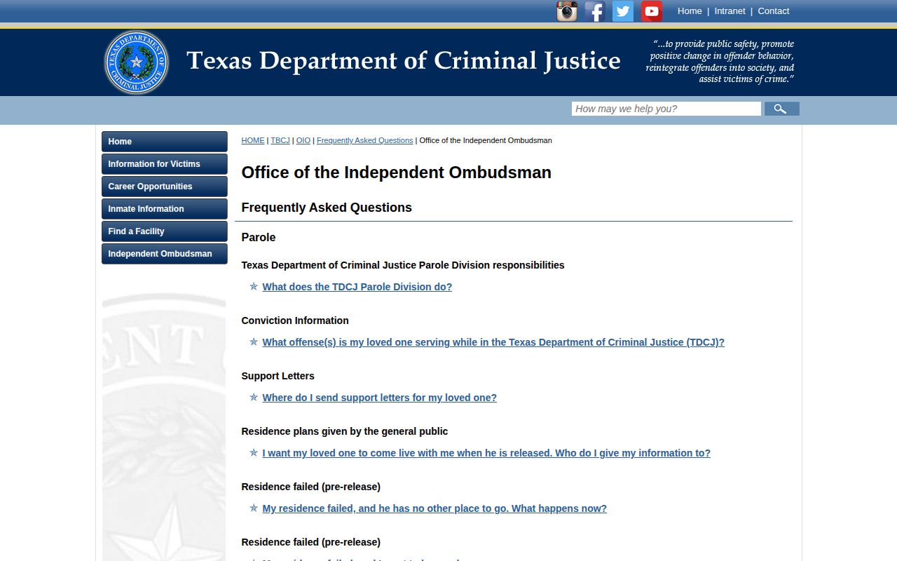 Starr County scheduled inmate release date warning